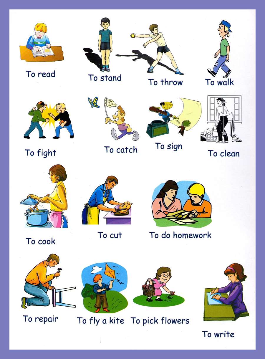 Pictures Of Verbs 56