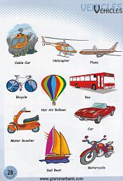 Vehicle Names / Transportation Vocabulary