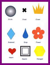 Shapes Vocabulary For Kids