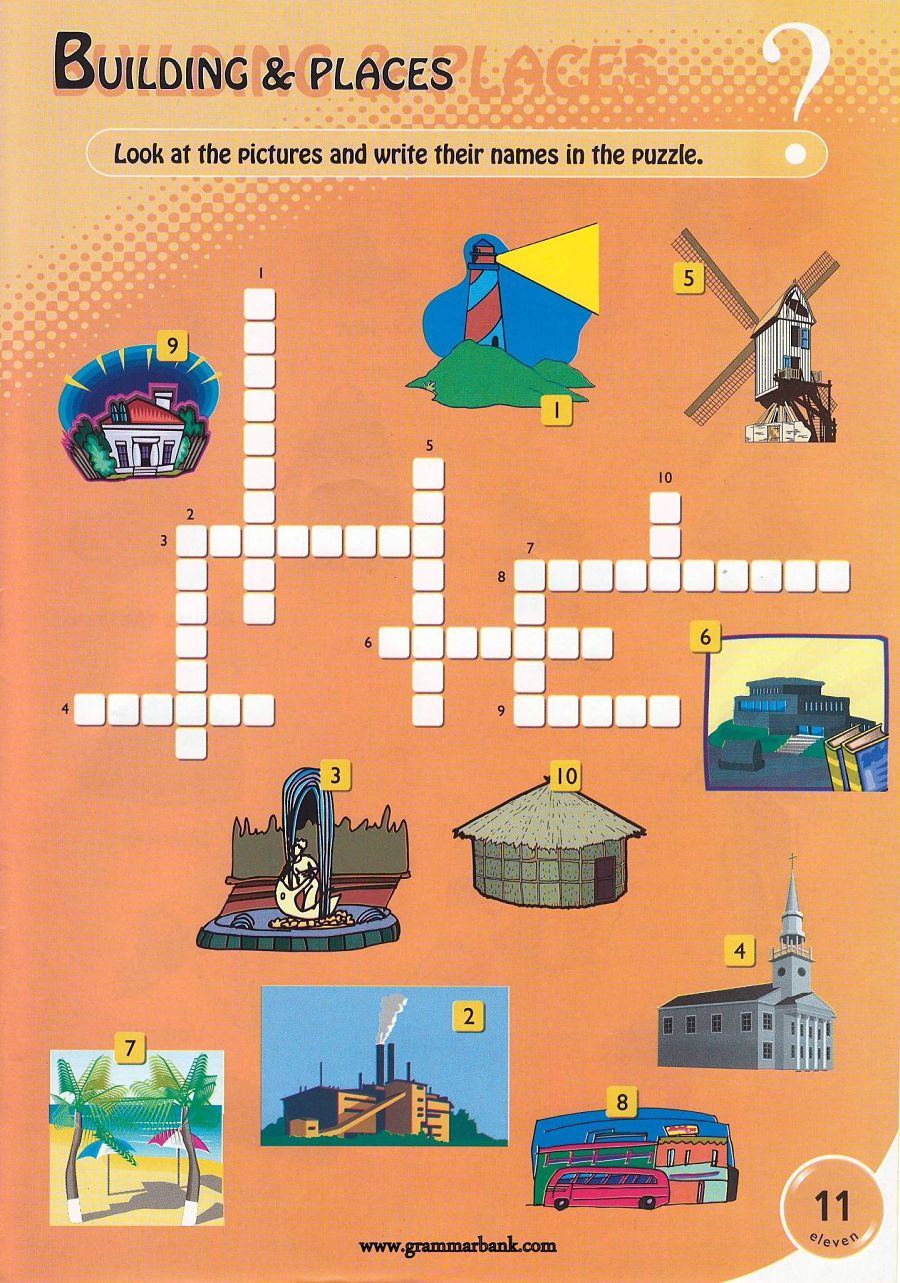 buildings places crossword