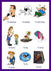 Action Verbs Pictures