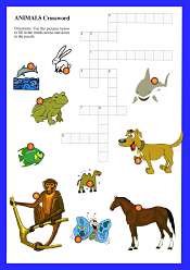 Animals Crossword