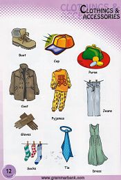 Clothing and Accessories Vocabulary 7