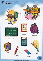 Education Vocabulary For Kids