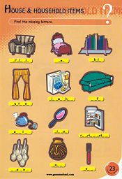 Household Items Puzzle For Kids