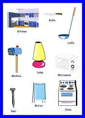 Household Items Vocabulary Teaching