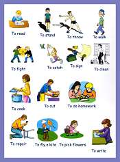 Verbs Picture Dictionary