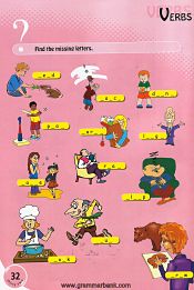 Verbs Kids Word Puzzle